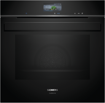 Siemens HR976GMB1 - iQ700, Backofen mit Dampfunterstützung, Schwarz, 60 x 60 cm, 5 Jahre Garantie!